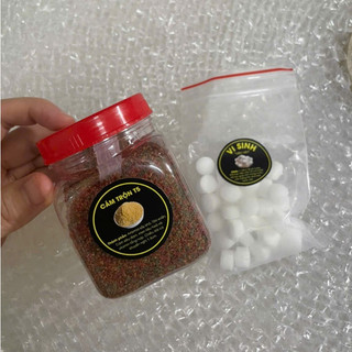 Cám Trộn T5 - MIX 5 Loại Cám Các Loại Với Nhau Giúp Cá Tăng Size Lên Màu Nhanh Vây Óng Mượt