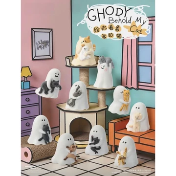 [Blind Box - Sẵn - Hỏa Tốc ] Mô Hình Ghody Behold My Cat 🌼Blind Box Nhà Đông Đông🌼