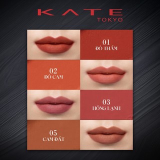 Son Kem Lì Mịn Lâu Trôi KATE Lip Monster Souffle Matte