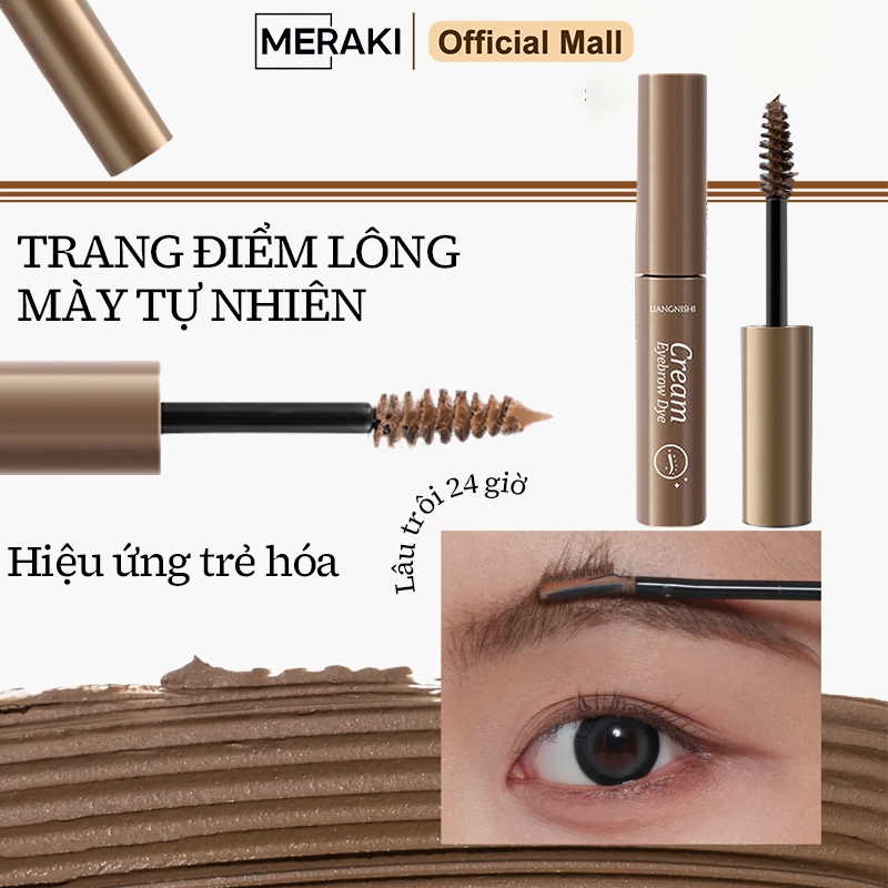 Mascara Lông Mày, Kem Lông Mày, Tăng Cường Lông Mày, Chống Thấm Nước Chống Mồ Hôi Chống lem, Lâu Dài