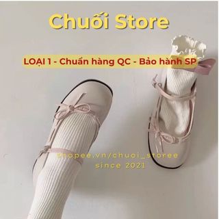 Giày bệt nữ da PU tổng hợp dệt vải đế cao su tiểu thư sang chảnh dễ đi thuận tiện