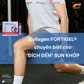 Collagen CH-Alpha Plus Dành Cho Sụn Khớp Dạng Nước, Hỗ Trợ Giảm Thoái Hóa Xương Khớp