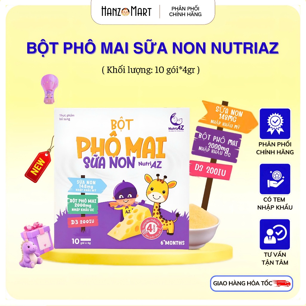 Phô mai tách muối hữu cơ Hàn Quốc cho bé ăn dặm ( hàng air kèm đá khô ) - hanzo2009