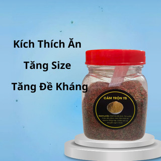 Combo 2 Cám Trộn T5 Tổng Hợp Cám Siêu Đạm, Mỗi Lọ 50g Cám Cá Kích Thích Ăn, Tăng Size, Lên Màu Cho Cá