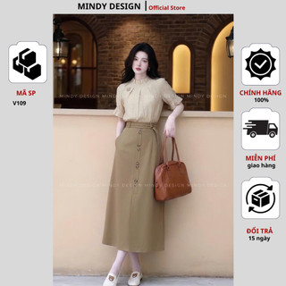 V109 - Chân váy A - Thiết kế cao cấp MindyDesign