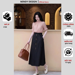 V109 - Chân váy A - Thiết kế cao cấp MindyDesign