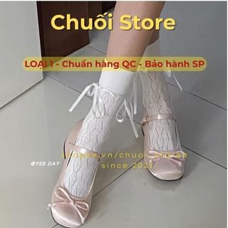 Giày lolita nữ da PU tổng hợp dệt vải đế cao su dễ mang thuận tiện dễ đi nhẹ nhàng