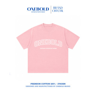 Áo Thun BOXY "AUTHENTIC VIETNAM" Brand ONEBOLD Cotton 270gsm, Áo Phông Form Rộng Nam Nữ  - OB13