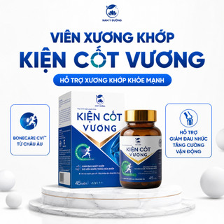 Kiện Cốt Vương chính hãng - Viên uống hỗ trợ xương khớp thoái hóa cột sống lọ 45 viên