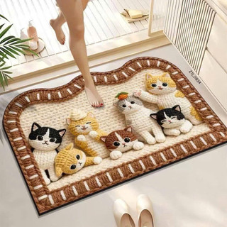 Vini home thảm lau chân siêu thấm hút loại dày đẹp 200 mẫu