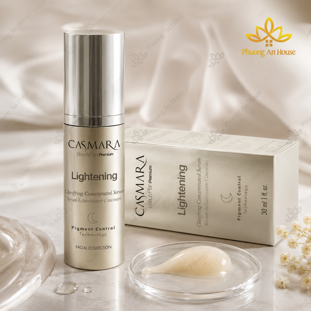 Serum dưỡng sáng da CASMARA LIGHTENING CLARIFYING CONCENTRATED (30ml)