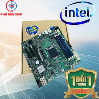 Mainboard (Bo mạch chủ)  Intel Server Board S1200SPSR (DDR4)  like new Box BH:1/năm nhà cung cấp
