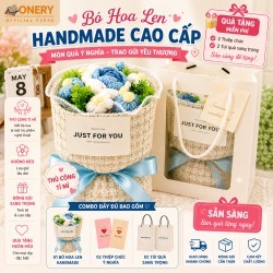 Bó Hoa Hồng Đan Bằng Sợi Lụa Cao Cấp – Quà Tặng Sinh Nhật, Ngày Nhà Giáo Ý Nghĩa Và Bút Mực Gel