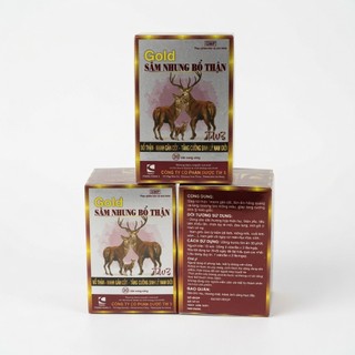 Sâm Nhung Bổ Thận TW3 Gold 30 Viên Bổ Sung Dưỡng Chất