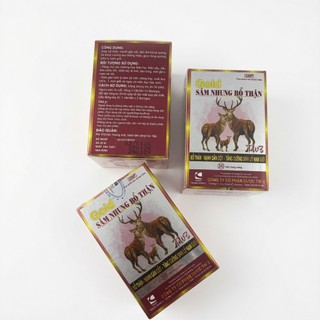 Sâm Nhung Bổ Thận TW3 Gold 30 Viên Bổ Sung Dưỡng Chất