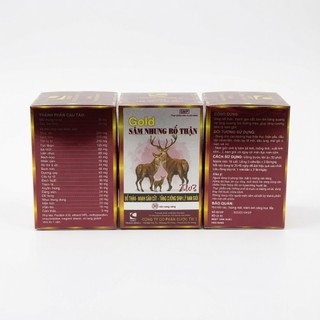Sâm Nhung Bổ Thận TW3 Gold 30 Viên Bổ Sung Dưỡng Chất