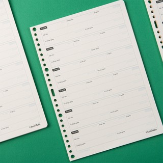 Giấy Refill Học Từ Vựng Classmate 100GSM Giúp Nhớ Từ Vựng Hiệu Quả, Ruột Sổ Còng Học Ngoại Ngữ Kẻ Sẵn Bảng Khoa Học
