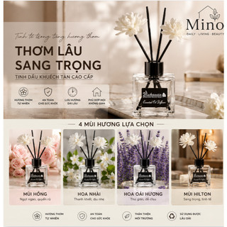 Tinh Dầu Thơm Phòng Que Mây Blackowestin 50ml - Lưu Hương Lâu, Khử Mùi Hiệu Quả