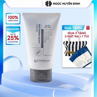 Kem dưỡng nâng tone body KYUNGLAB 250ml hỗ trợ làm trắng, lên tone tự nhiên, dưỡng ẩm da