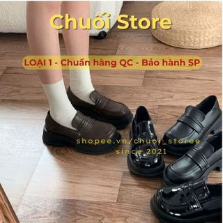 Giày oxford nữ da PU tổng hợp dệt vải đế cao su xinh xắn dễ phối đồ cao cấp đáng yêu