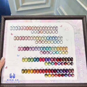 Set Sơn Gel Mắt Mèo Milan 45 Màu, Được Lựa Chọn Trong Ngành Nail , Tặng Kèm Bảng Màu [ Bình An ]