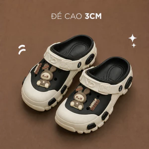 Dép Sục Đính Charms Siêu Xinh Nữ – Êm Chân, Tôn Dáng, Form Chuẩn Hot Trend-S2MC1,2