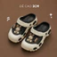 Dép Sục Đính Charms Siêu Xinh Nữ – Êm Chân, Tôn Dáng, Form Chuẩn Hot Trend-S2MC1,2
