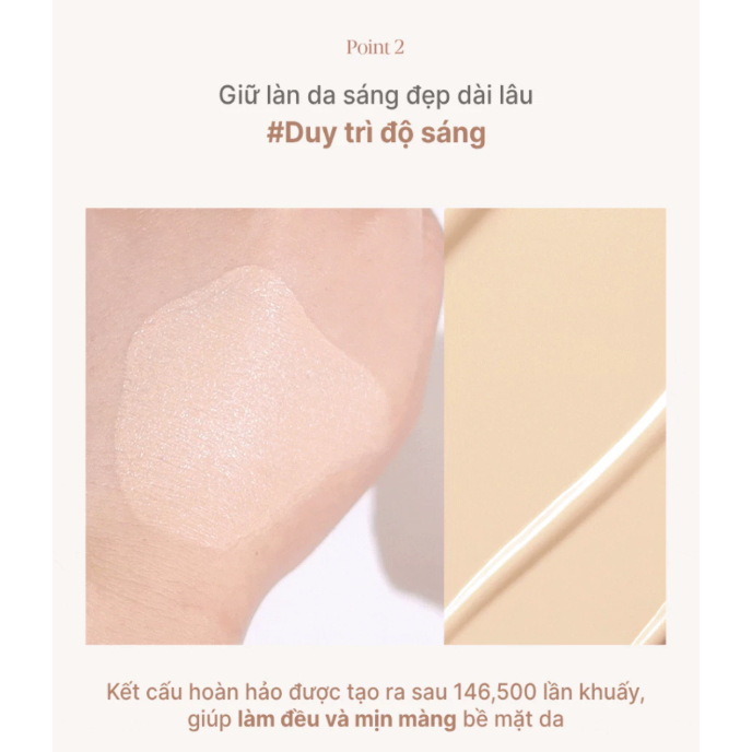 Phấn Nước Bắt Sáng Espoir Be Glow Volume Cushion SPF42 PA+++