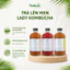 Trà Lên Men Lady Kombucha 500ml - Xanhsam Natural & Organic