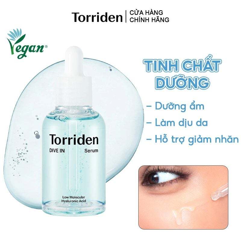 Serum Torriden Dưỡng Ẩm Sâu, Sáng Bóng Da 50ml (Tranli)