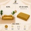 Vỏ áo sofa giường 2in1 nhung gân cao cấp, Vỏ bọc sofa tháo rời, hạn chế xù lông, dễ vệ sinh