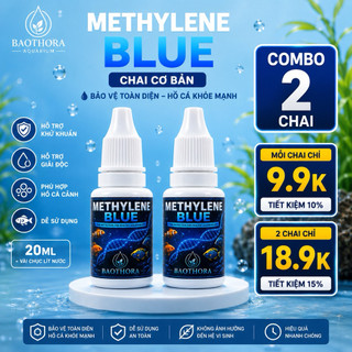 Methylene Blue Sát Khuẩn Hồ Cá – Diệt Nấm, Chống Nhiễm Khuẩn, Bảo Vệ Cá & Trứng Cá