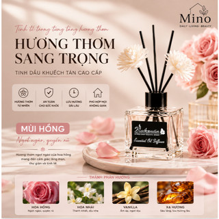 Tinh Dầu Thơm Phòng Que Mây Blackowestin 50ml - Lưu Hương Lâu, Khử Mùi Hiệu Quả