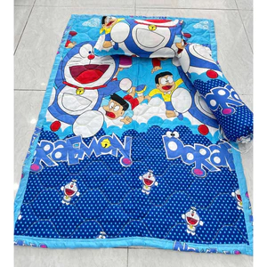 Set nệm gối cho trẻ mầm non 3 món
