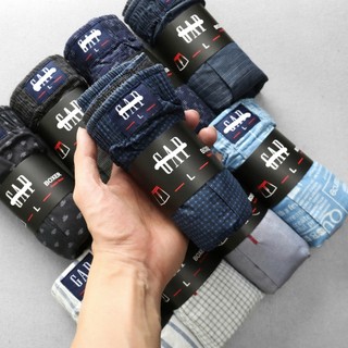 Quần đùi nam cotton sợi tre xuất hàn , Quần mặc nhà mặc ngủ big size 100kg - Vargo Quần Ngủ