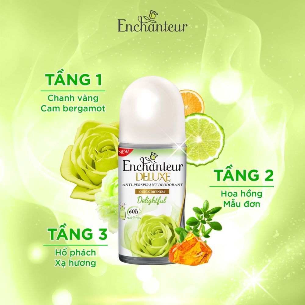 [GIFT] Lăn khử mùi Enchanteur 40ml (quà mùi ngẫu nhiên)