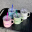 LY 2 LỚP CHILL GUY CÓ QUAI CẦM KÈM ỐNG HÚT 700ML