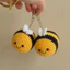 Móc Khoá Len Bee Chú Ong Baby Béo Tròn Ú Handmade Màu Pastel Quà Tặng Dễ Thương Độc Đáo