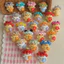 Móc Khoá Len Vịt Gà Đội Mũ Rộng Vành Tiểu Thư Đi Chợ Quà Tặng Handmade Dễ Thương