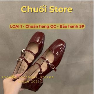 Giày lolita nữ da PU tổng hợp dệt vải đế cao su dễ thương dịu dàng nữ tính nhẹ nhàng