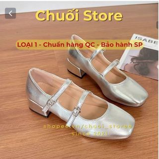 Giày lolita nữ da PU tổng hợp dệt vải đế cao su dễ thương dịu dàng nữ tính nhẹ nhàng