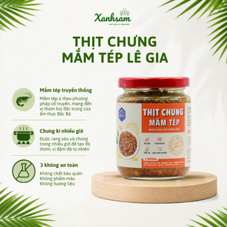 Thịt Chưng Mắm Tép Lê Gia 170g  - Xanhsam Natural & Organic