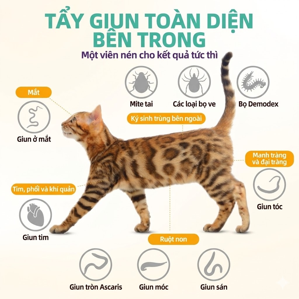 Hegen Pet Dung Dịch Chấm Gáy Ngăn Ngừa Ve Bọ Chét Cho Chó Mèo – Hỗ Trợ Xua Đuổi Côn Trùng Giảm Ngứa An Toàn