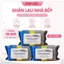 KHĂN ƯỚT LAU BẾP ĐA NĂNG CHỐNG BẨN, Tẩy Dầu Mỡ Và Thức Ăn Bám Dính, Sạch Nhanh, Tiện Ích
