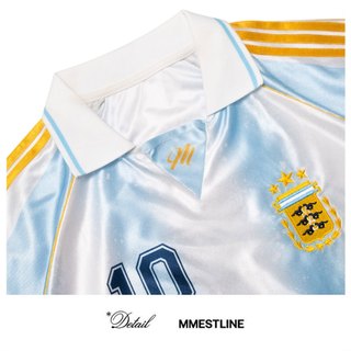 [SPECIAL EDITION] Áo Jersey MMESTLINE "LA PULGA" form Boxy Vải Bóng Chiếu