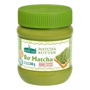 BƠ MATCHA GOLDEN FARM 170G THƠM NGỌT VỊ MATCHA