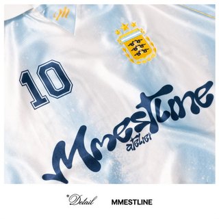[SPECIAL EDITION] Áo Jersey MMESTLINE "LA PULGA" form Boxy Vải Bóng Chiếu