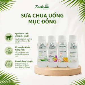 Sữa Chua Uống Mục Đồng Organic 250ml - Xanhsam Natural & Organic