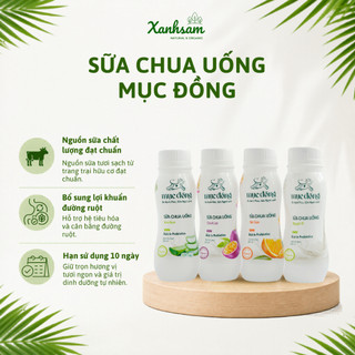 [HỎA TỐC] Sữa Chua Uống Mục Đồng Organic 250ml - Xanhsam Natural & Organic