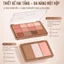Bảng Phấn Mắt SIVANNA COLORS 15 Màu Cao Cấp Kèm Má Hồng Highlight Tạo Khối, Makeup Palette HF620